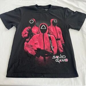 Black Squid Game promo t-shirt